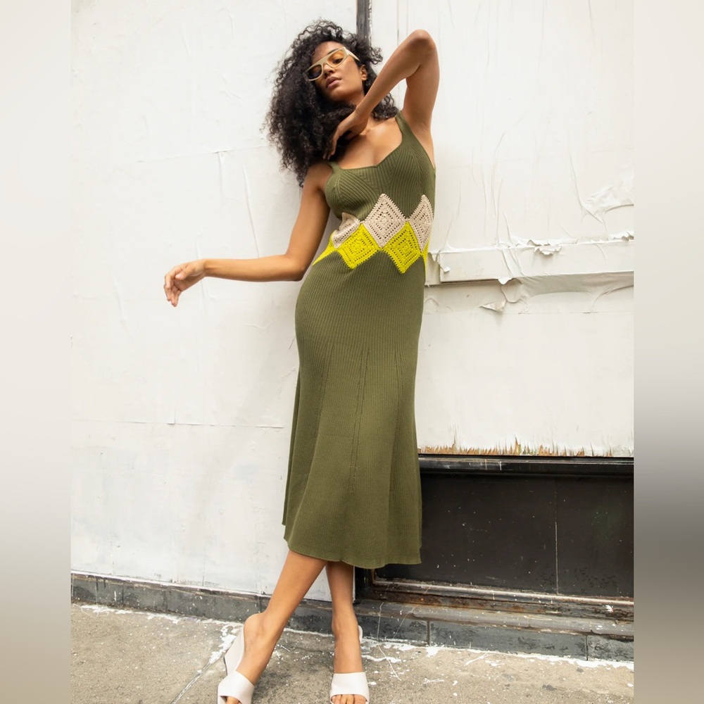 TANYA TAYLOR kaomi knit dress